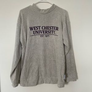 West Chester University woolly threads pullover